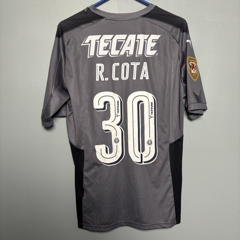 2017/18 FC Chivas De Guadalajara Kit Jersey Medium Puma R Cota 30 Futball Gray